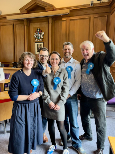 Cllr Sally Coneron wins seat